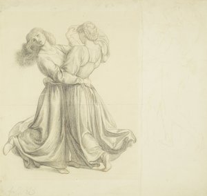 Le préau fleuri - Dante Gabriel Charles Rossetti